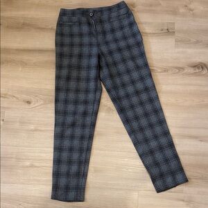 Vintage Levis Silvertab Ladies Gray Plaid Trousers
